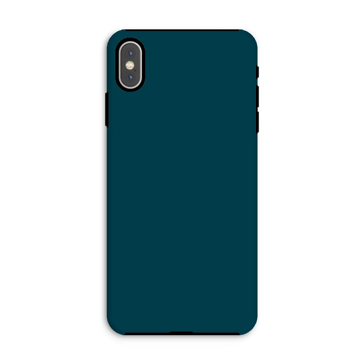 Casezest Mobile Phone Case for iPhone XS Max / Gloss Pure Dark Blue Design