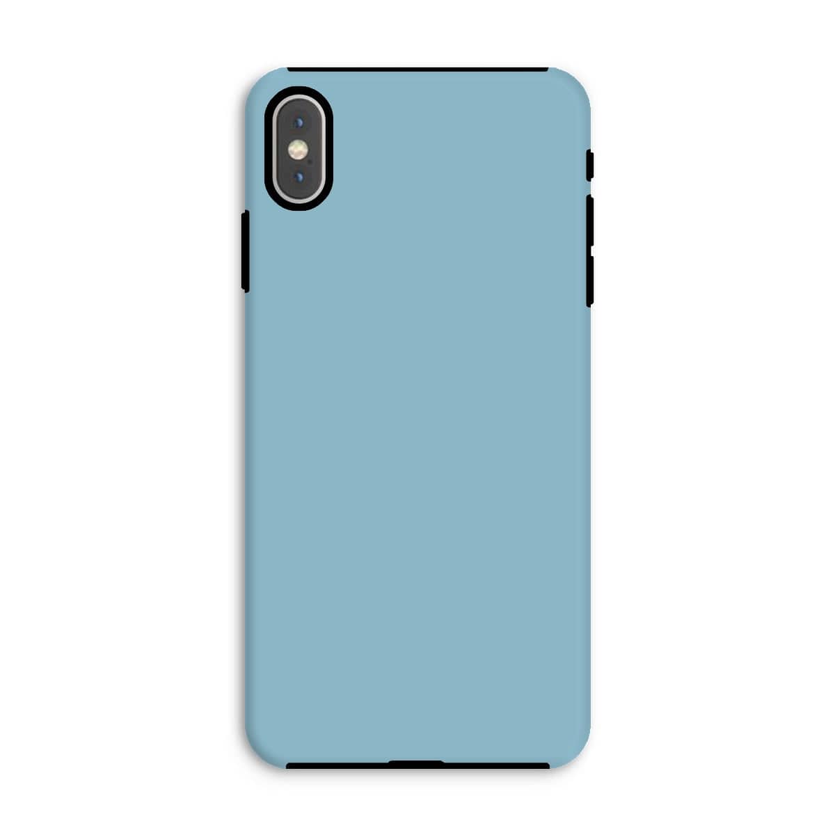 Casezest Mobile Phone Case for iPhone XS Max / Gloss Pure Light Blue Design