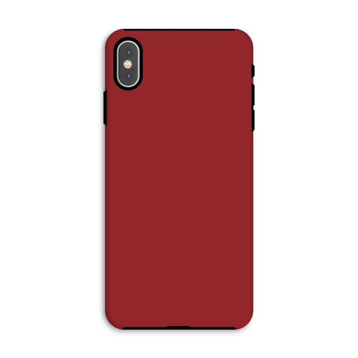 Casezest Mobile Phone Case for iPhone XS Max / Gloss Pure Mid Red Design