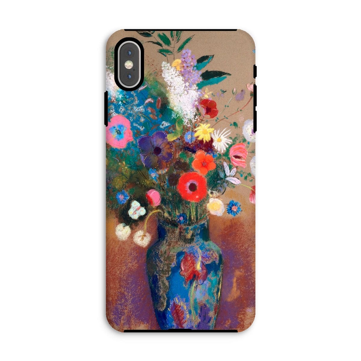 Casezest Mobile Phone Case for iPhone XS Max / Gloss Redon Bouquet of Flowers Design