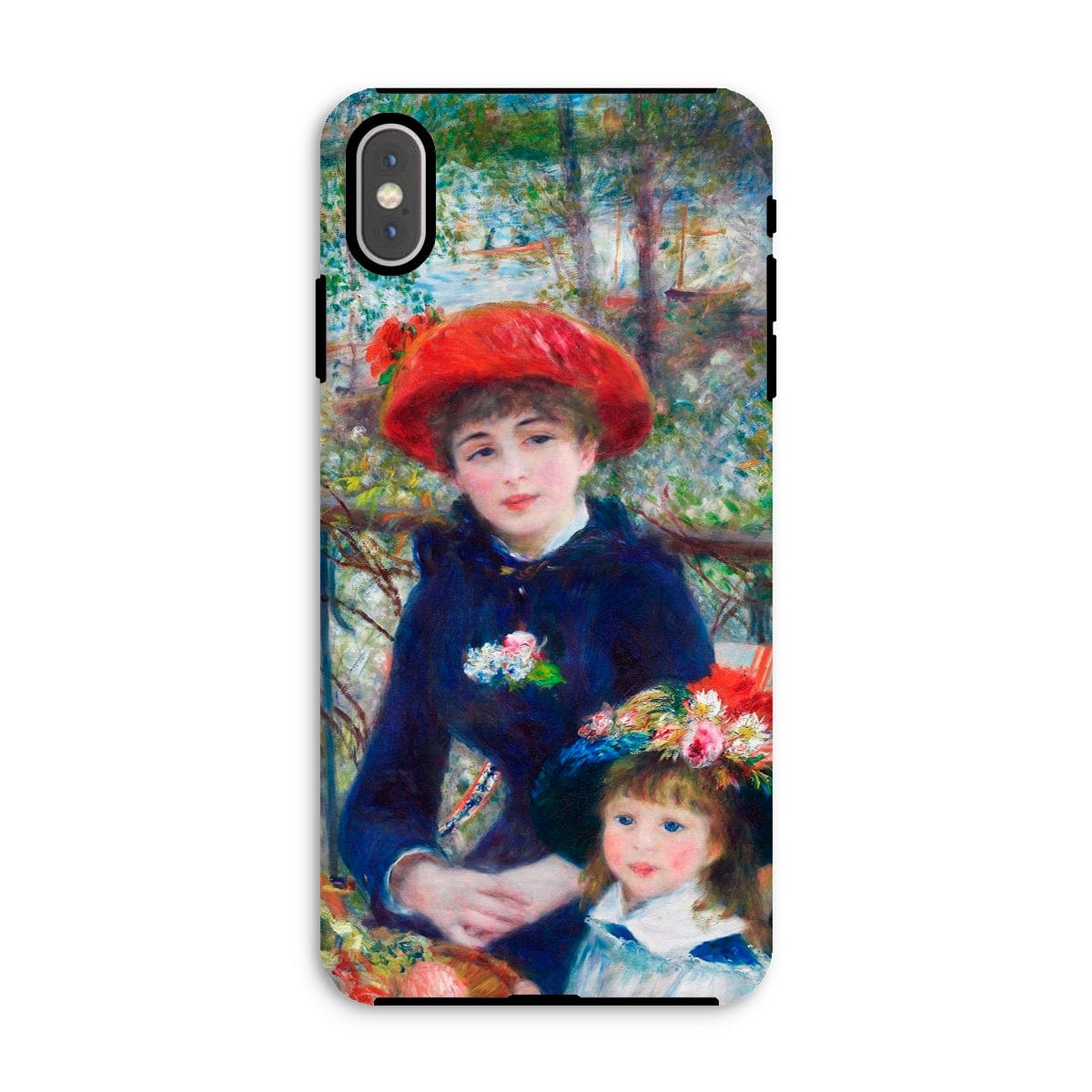 Casezest Mobile Phone Case for iPhone XS Max / Gloss Renoir Two Sisters Design