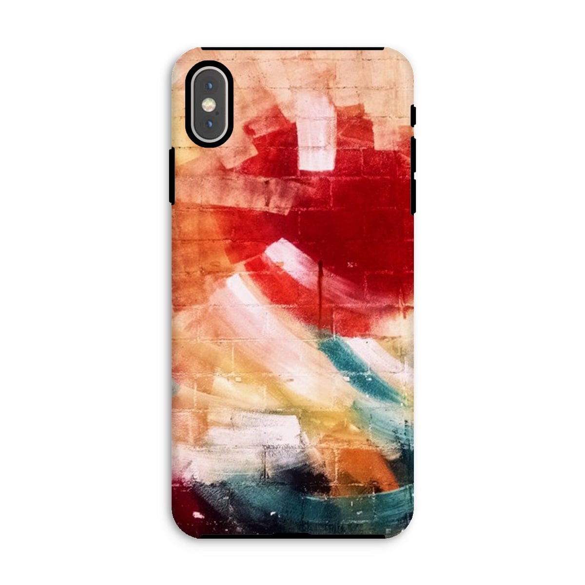 Casezest Mobile Phone Case for iPhone XS Max / Gloss Santa Tecla Painted Wall Design