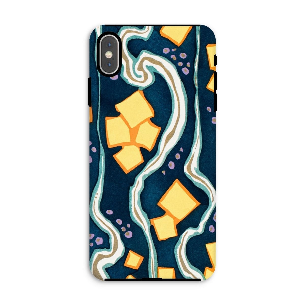 Casezest Mobile Phone Case for iPhone XS Max / Gloss Séguy Deco Border Design