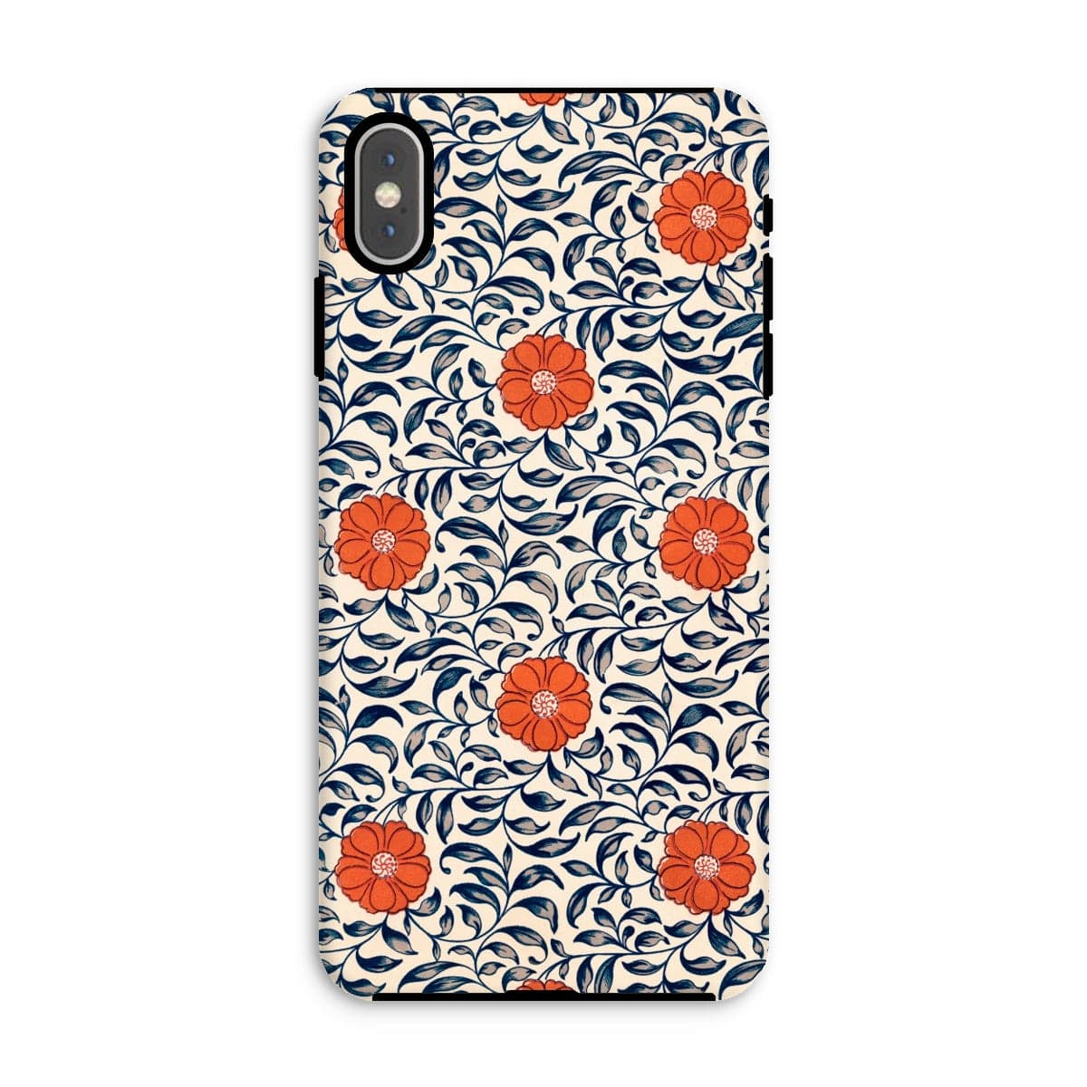 Casezest Mobile Phone Case for iPhone XS Max / Gloss Simple Chinese Ornamental Design