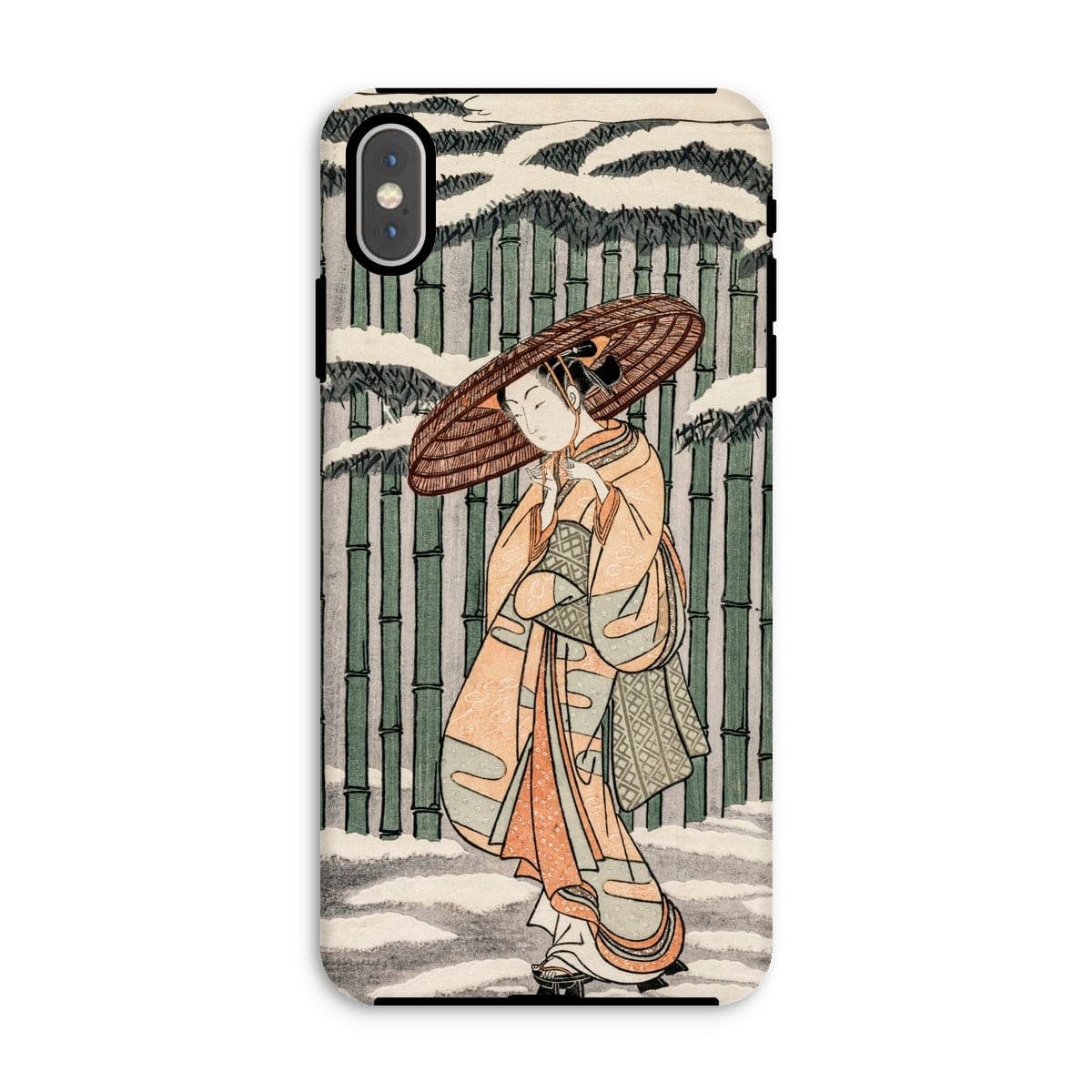 Casezest Mobile Phone Case for iPhone XS Max / Gloss Suzuki Bamboo Grove Design