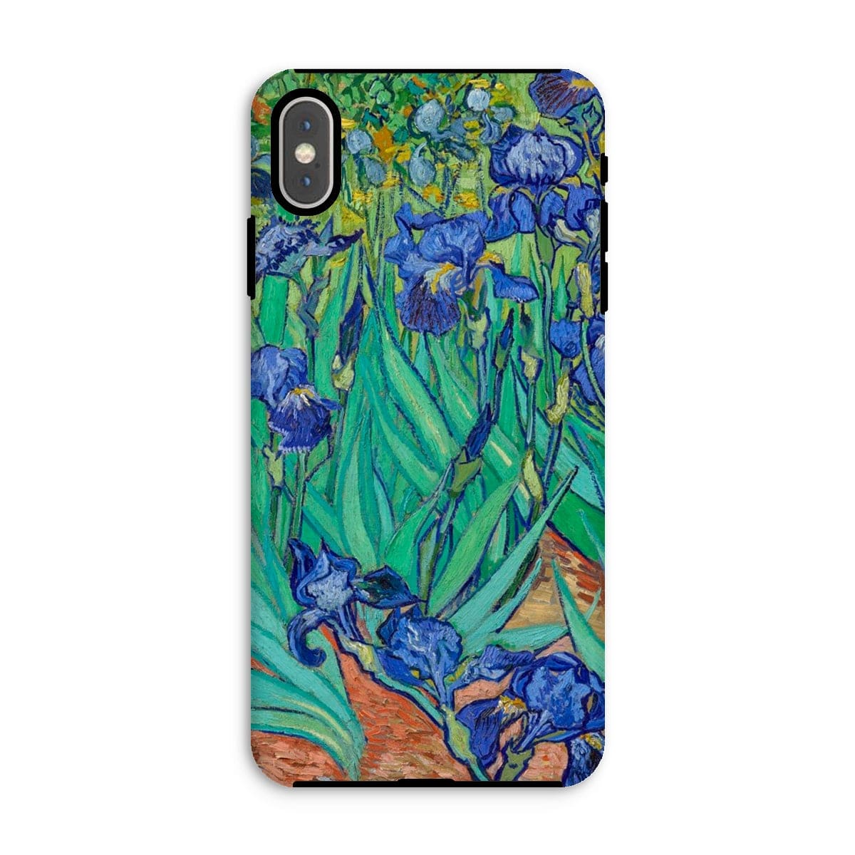 Casezest Mobile Phone Case for iPhone XS Max / Gloss Van Gogh Irises Design