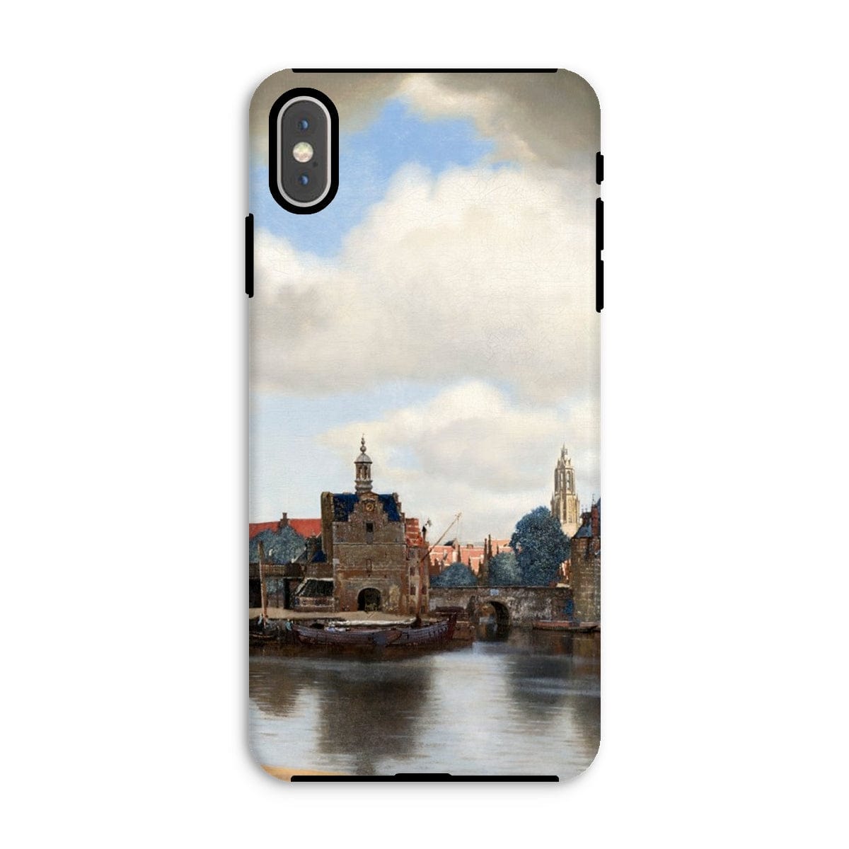 Casezest Mobile Phone Case for iPhone XS Max / Gloss Vermeer View of Delft Design