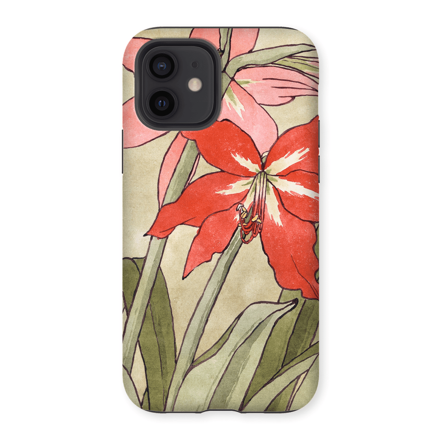 Casezest Mobile Phone Case for Overbeck Amaryllis Design