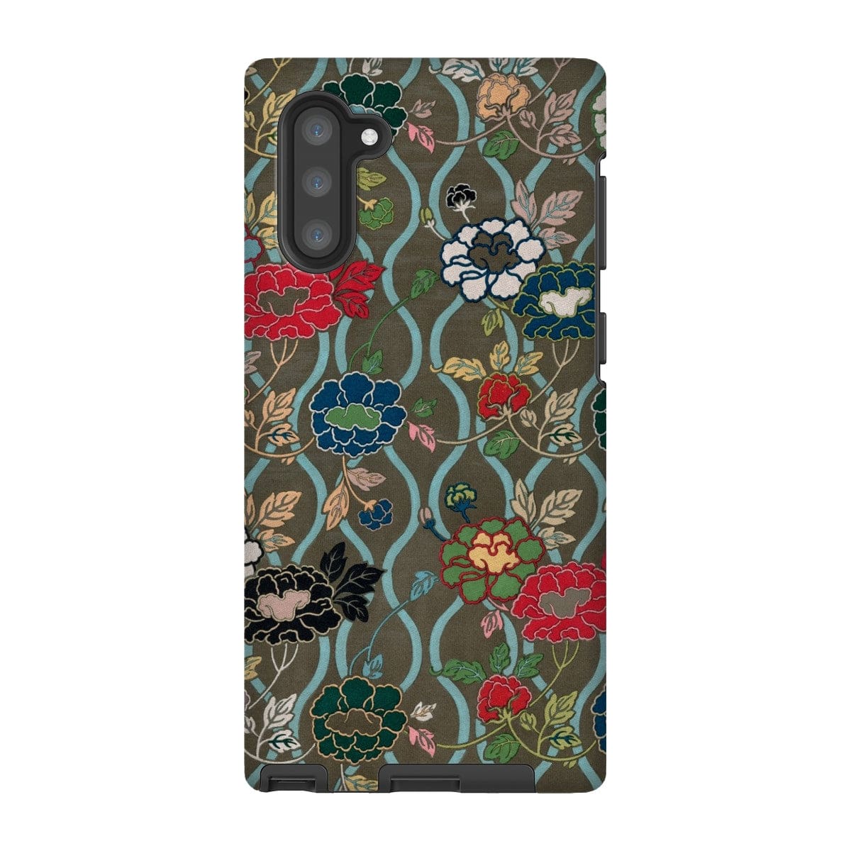 Casezest Mobile Phone Case for Samsung Galaxy Note 10 / Gloss Audsley Japanese Flower Wall Design