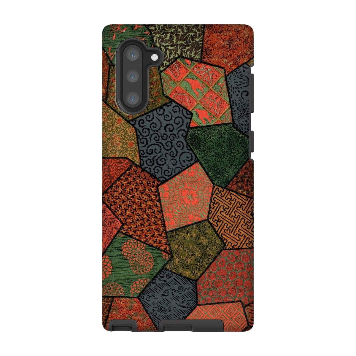 Casezest Mobile Phone Case for Samsung Galaxy Note 10 / Gloss Audsley Polygonal Design