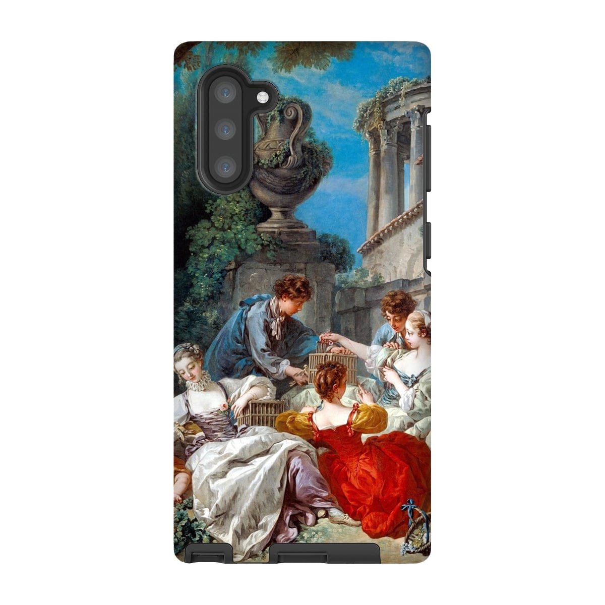 Casezest Mobile Phone Case for Samsung Galaxy Note 10 / Gloss Boucher Bird Catchers Design