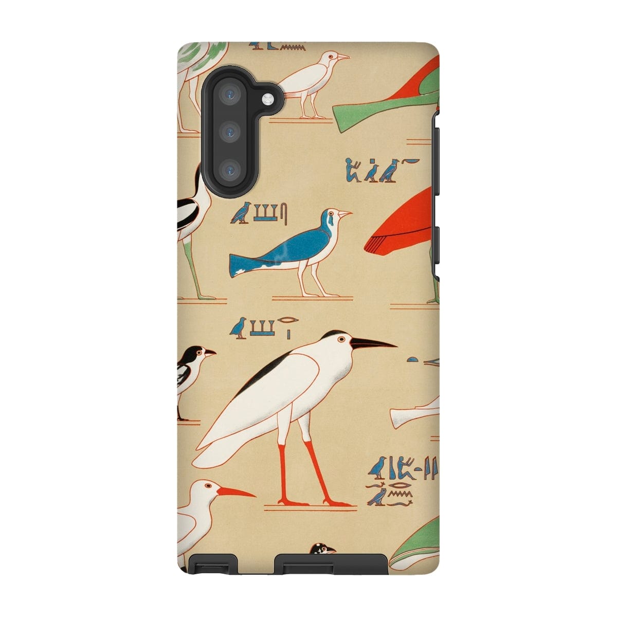 Casezest Mobile Phone Case for Samsung Galaxy Note 10 / Gloss Champollion Egyptian Birds Design