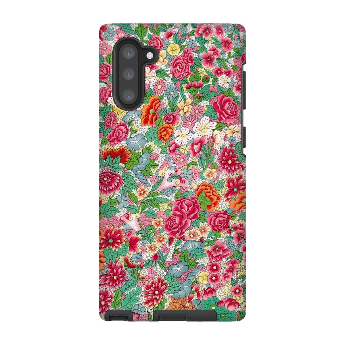 Casezest Mobile Phone Case for Samsung Galaxy Note 10 / Gloss Chinese Flower Pattern Design