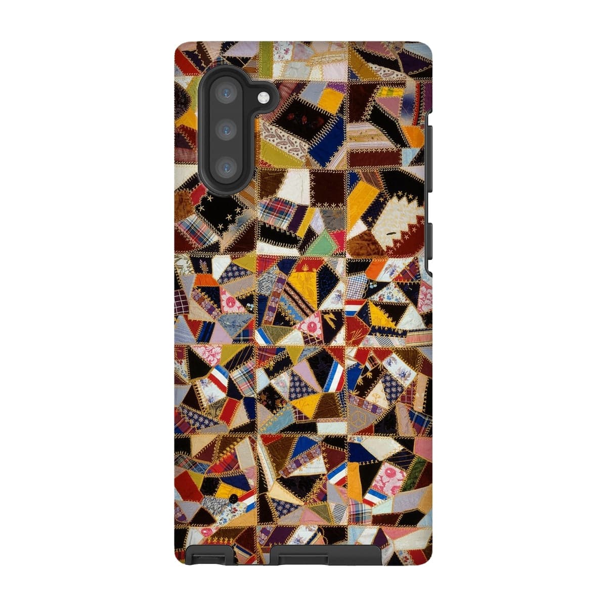 Casezest Mobile Phone Case for Samsung Galaxy Note 10 / Gloss Crazy Pattern Quilt Design