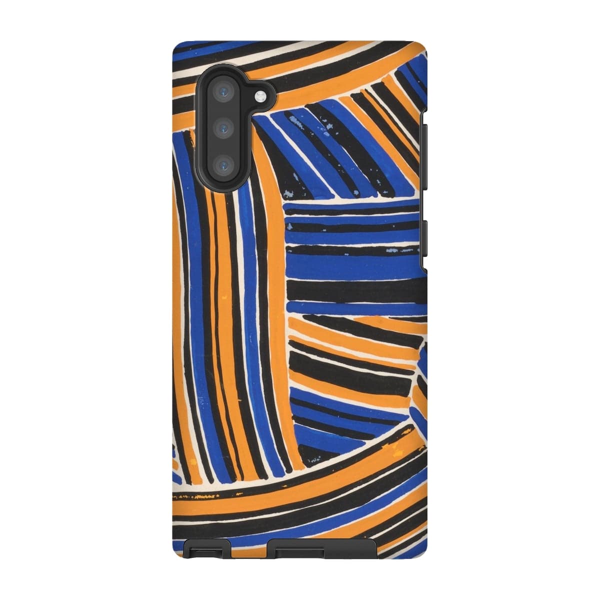 Casezest Mobile Phone Case for Samsung Galaxy Note 10 / Gloss Férier Stripe Design