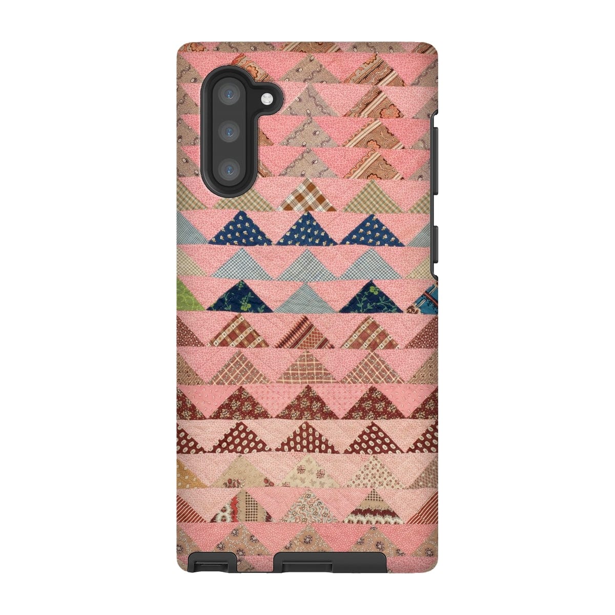 Casezest Mobile Phone Case for Samsung Galaxy Note 10 / Gloss Flying Geese Quilt Design