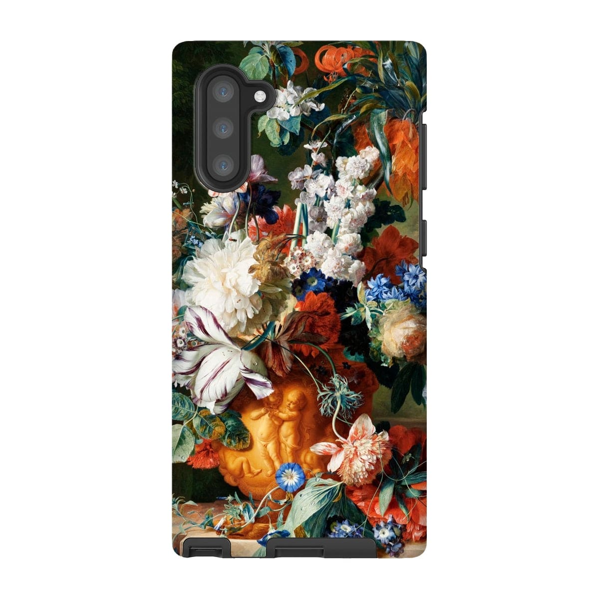 Casezest Mobile Phone Case for Samsung Galaxy Note 10 / Gloss Huysum Bouquet Design