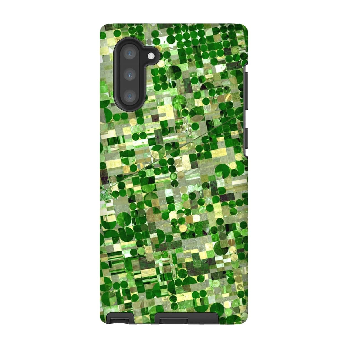 Casezest Mobile Phone Case for Samsung Galaxy Note 10 / Gloss Kansas Crop Circles Design