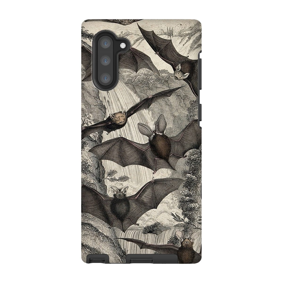 Casezest Mobile Phone Case for Samsung Galaxy Note 10 / Gloss Milne Bats Design