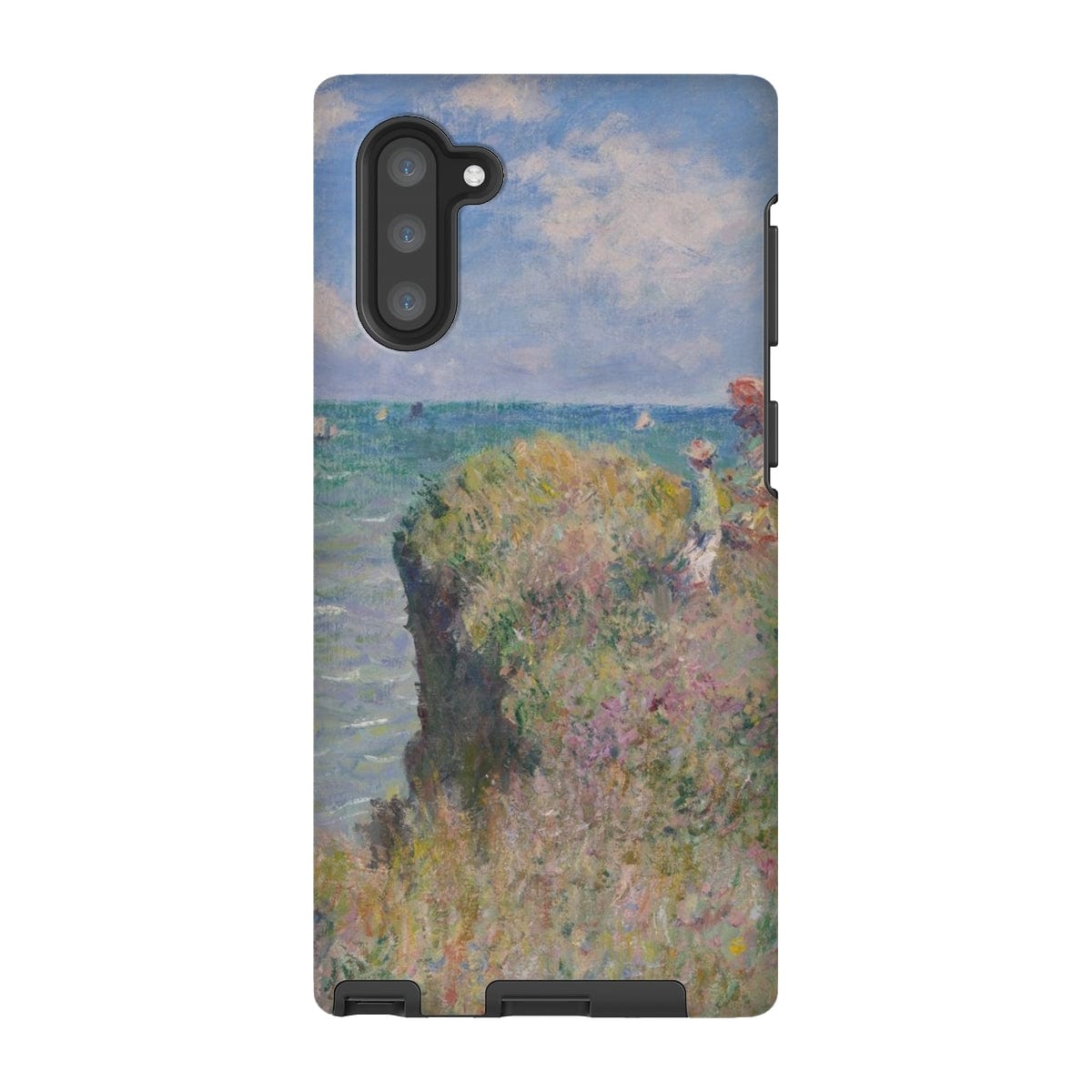 Casezest Mobile Phone Case for Samsung Galaxy Note 10 / Gloss Monet Cliff Walk at Pourville Design