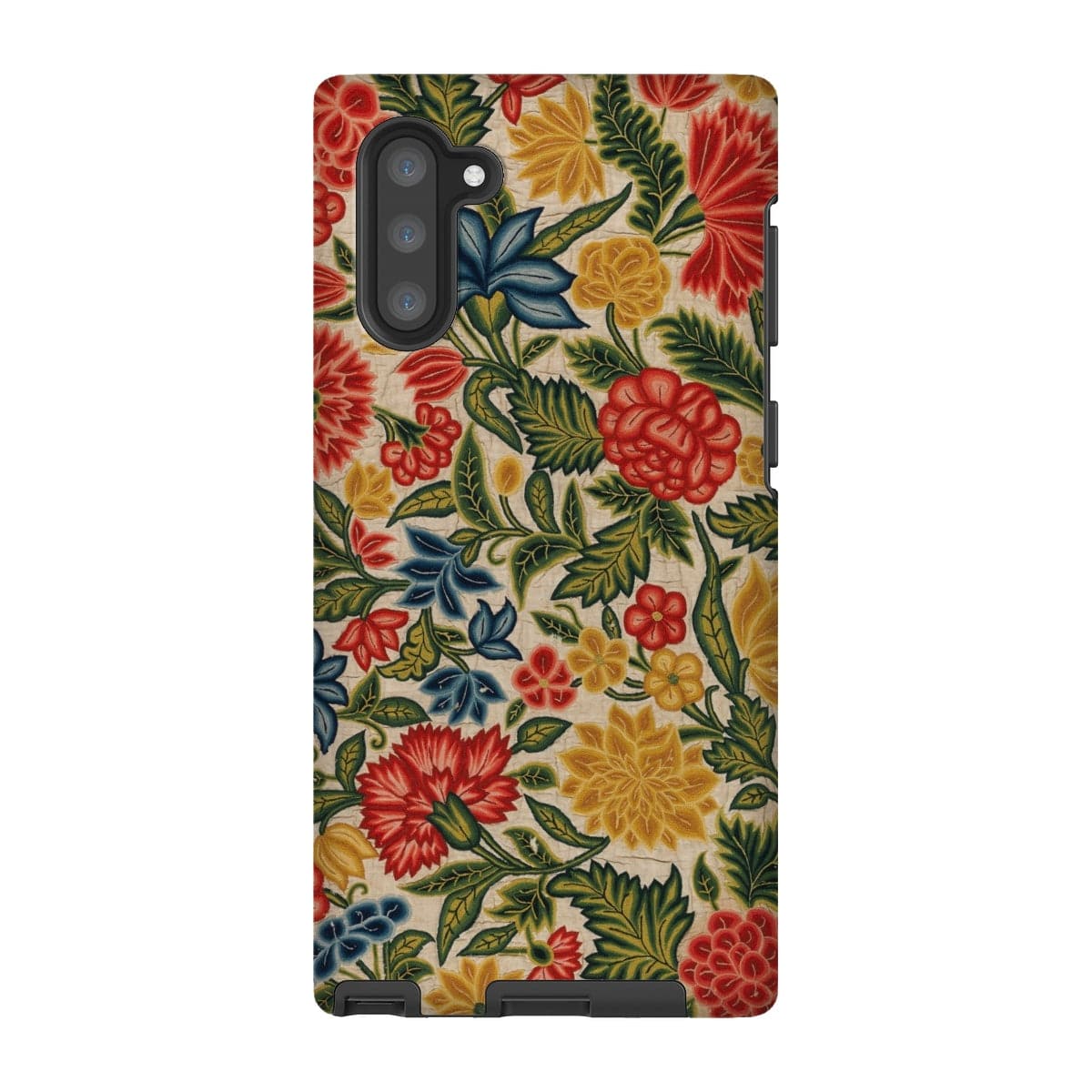 Casezest Mobile Phone Case for Samsung Galaxy Note 10 / Gloss Old Floral Panel Design