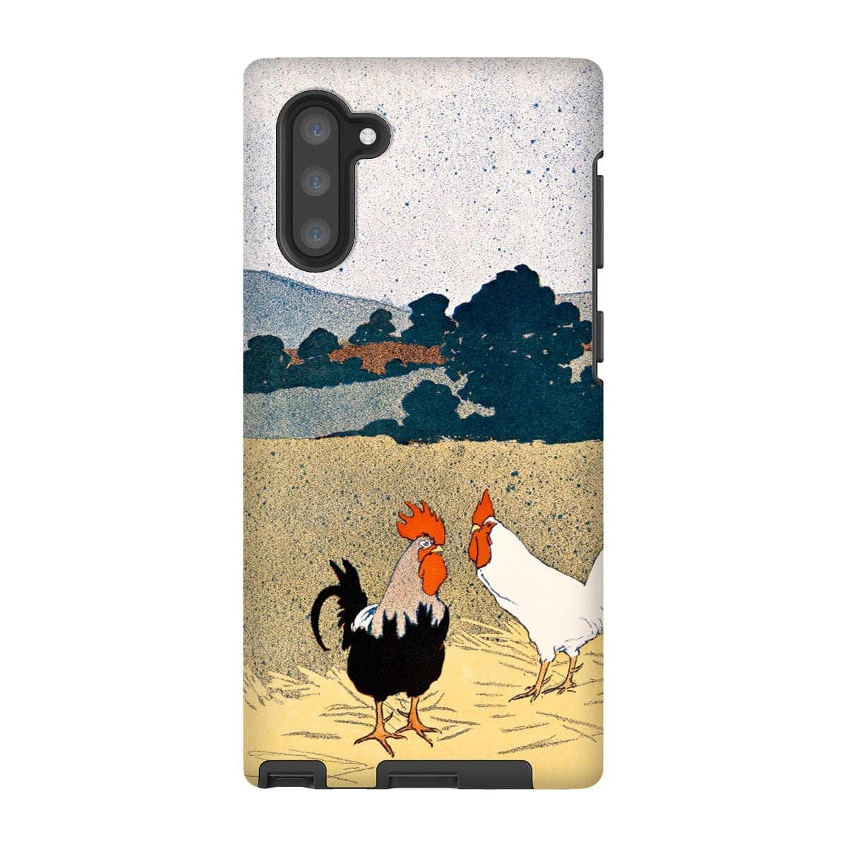 Casezest Mobile Phone Case for Samsung Galaxy Note 10 / Gloss Penfield Roosters Design