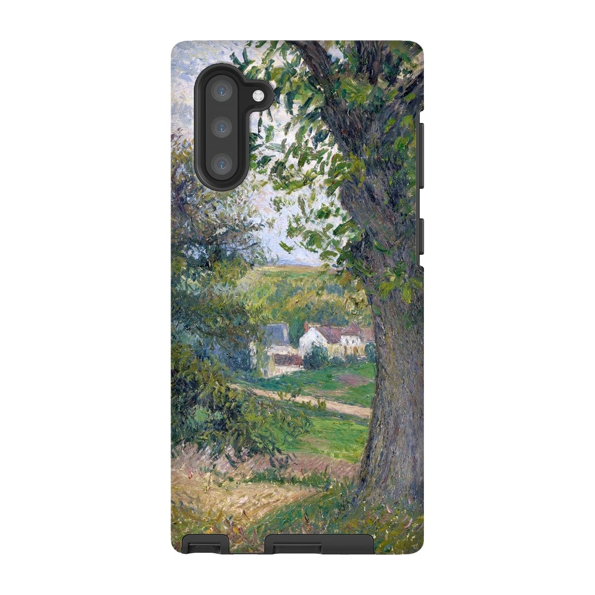 Casezest Mobile Phone Case for Samsung Galaxy Note 10 / Gloss Pissarro Chestnut Trees Design