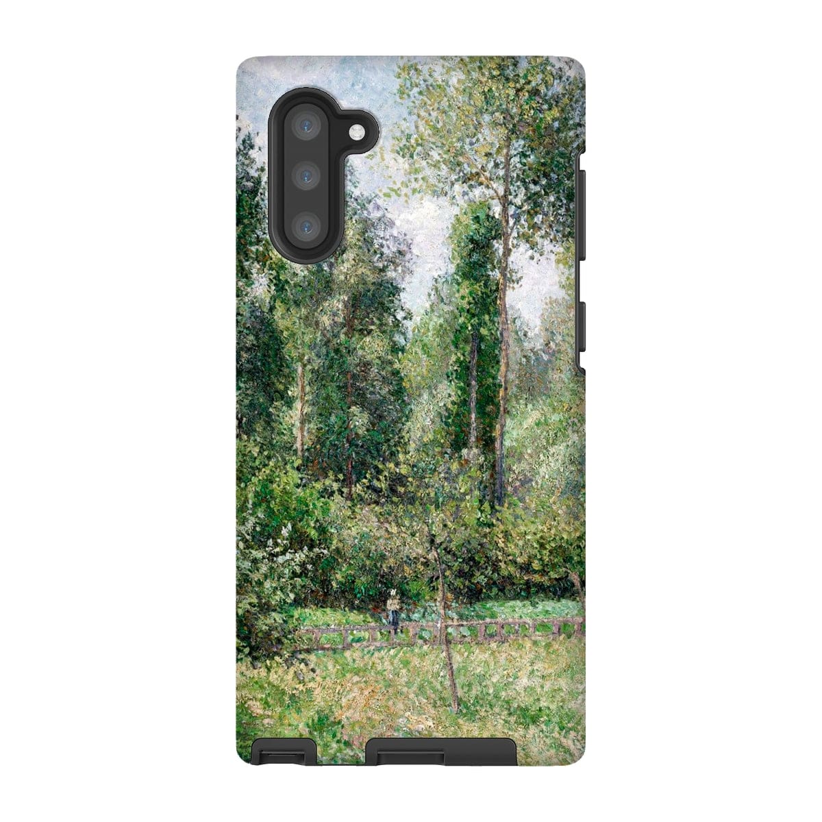 Casezest Mobile Phone Case for Samsung Galaxy Note 10 / Gloss Pissarro Poplars Design