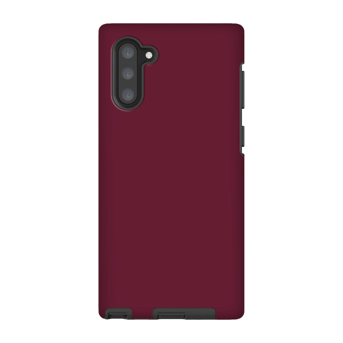 Casezest Mobile Phone Case for Samsung Galaxy Note 10 / Gloss Pure Dark Red Design