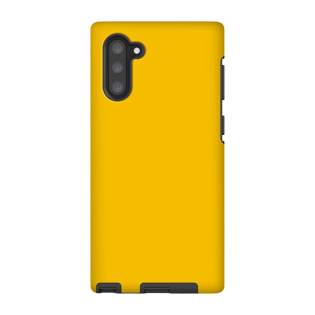 Casezest Mobile Phone Case for Samsung Galaxy Note 10 / Gloss Pure Yellow Design