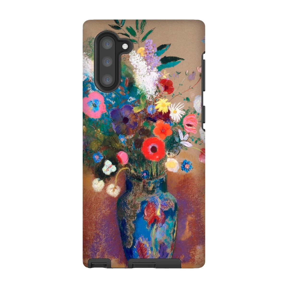 Casezest Mobile Phone Case for Samsung Galaxy Note 10 / Gloss Redon Bouquet of Flowers Design