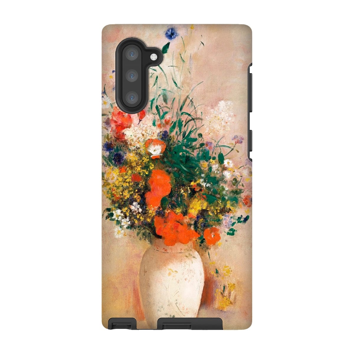 Casezest Mobile Phone Case for Samsung Galaxy Note 10 / Gloss Redon Vase of Flowers Design