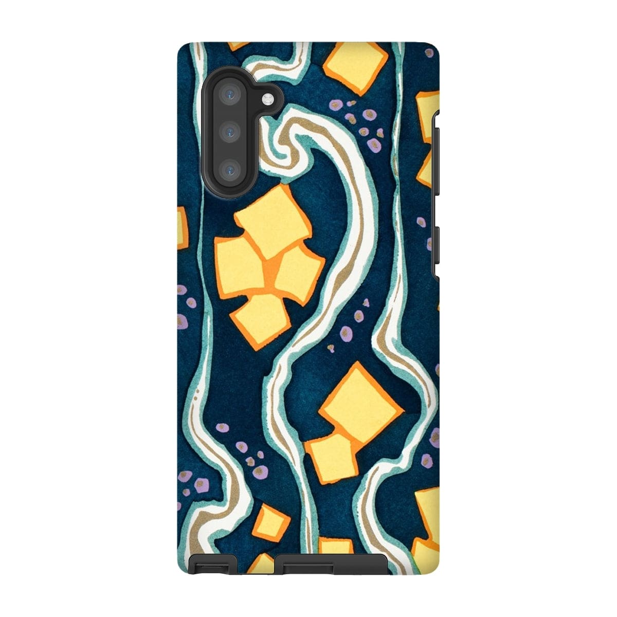 Casezest Mobile Phone Case for Samsung Galaxy Note 10 / Gloss Séguy Deco Border Design