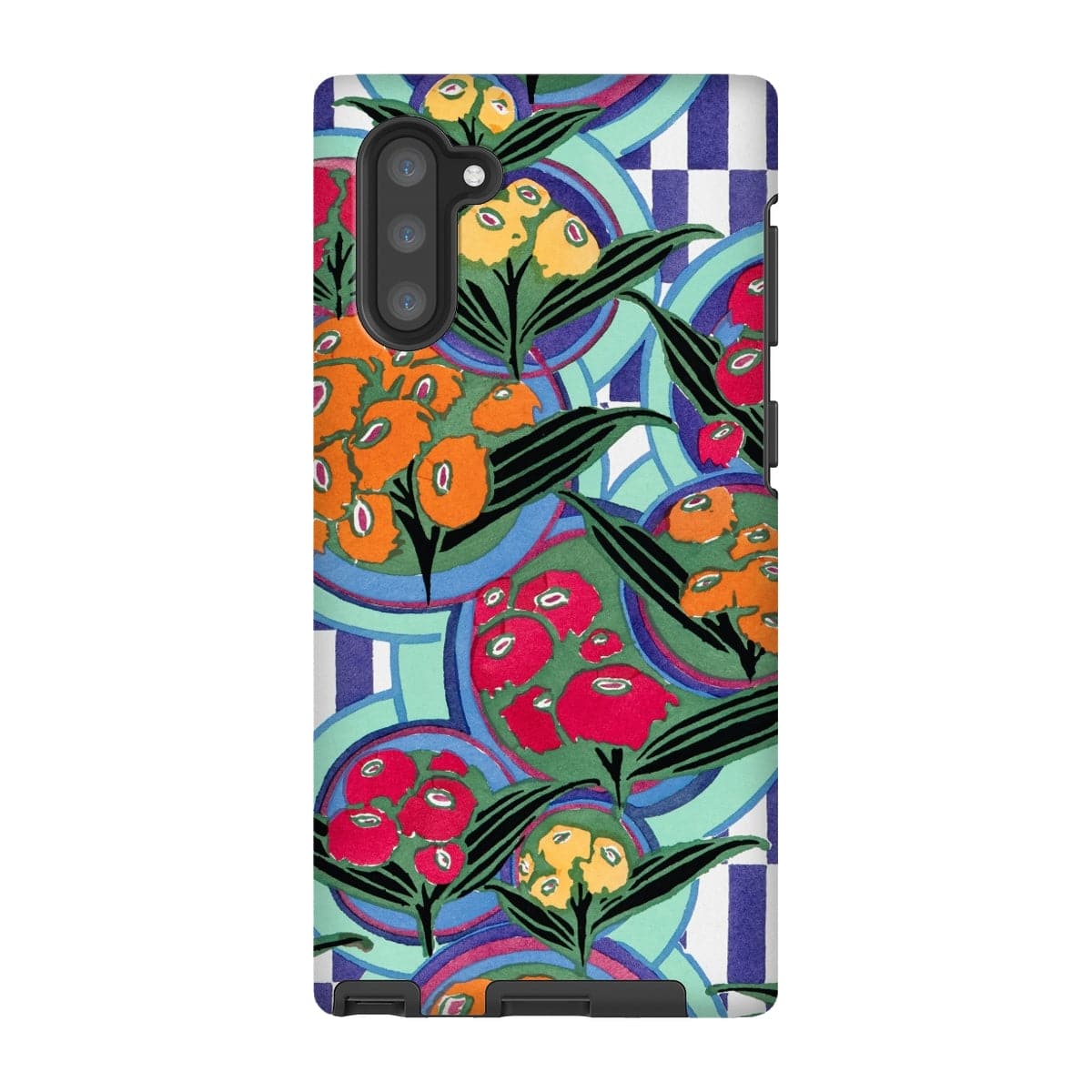 Casezest Mobile Phone Case for Samsung Galaxy Note 10 / Gloss Séguy Floral Plate Design