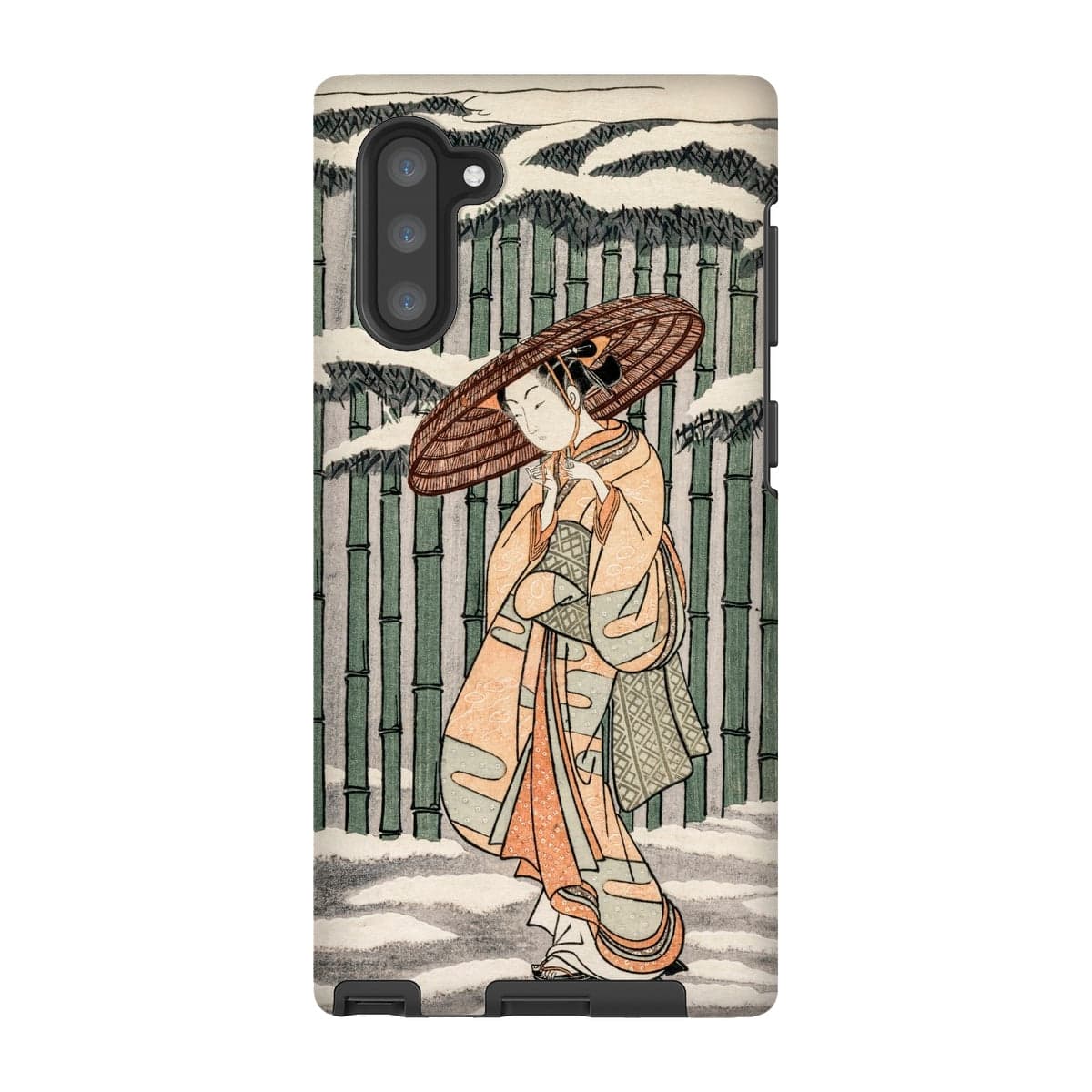 Casezest Mobile Phone Case for Samsung Galaxy Note 10 / Gloss Suzuki Bamboo Grove Design