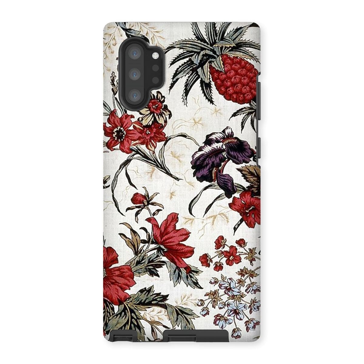 Casezest Mobile Phone Case for Samsung Galaxy Note 10P / Gloss Antique Floral Design