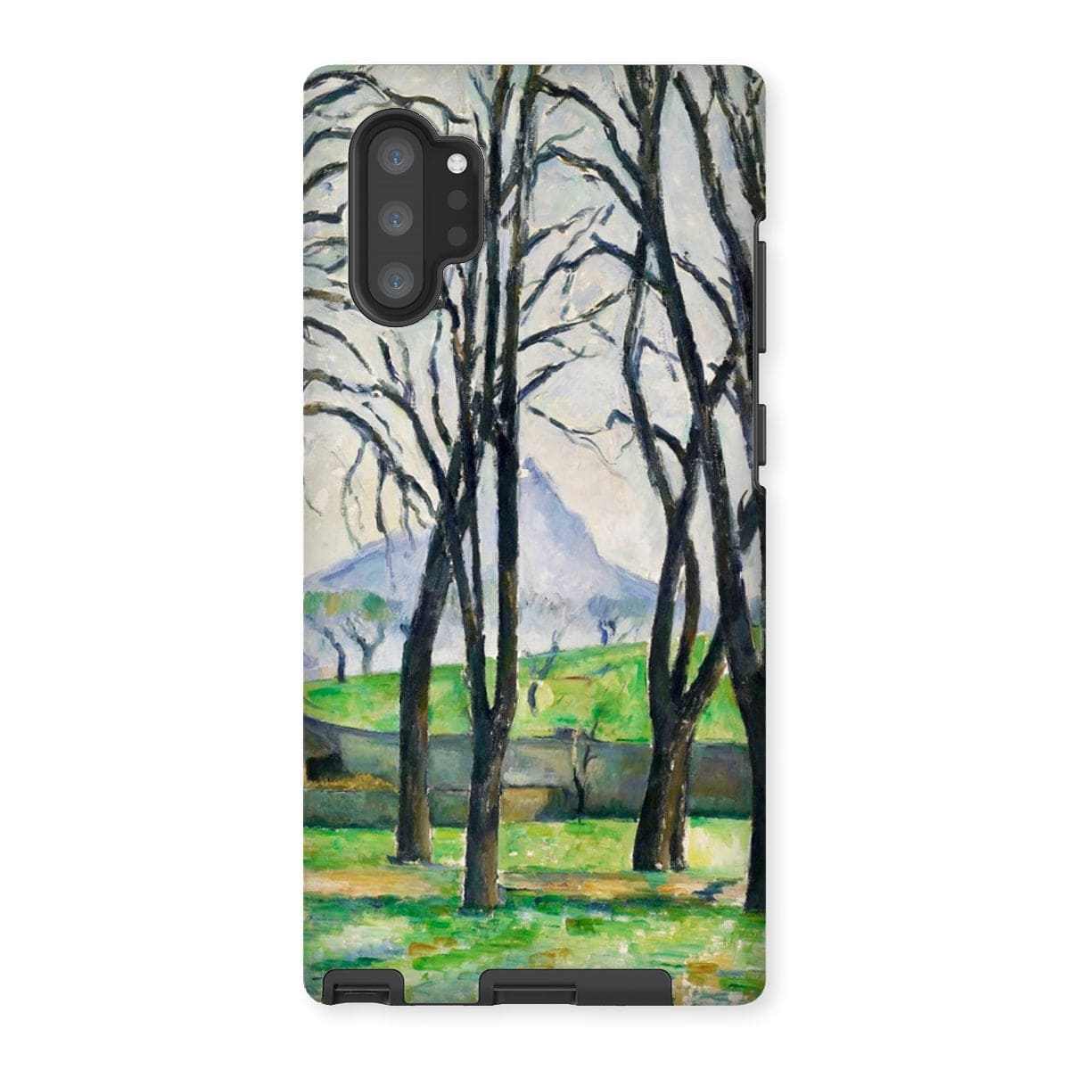 Casezest Mobile Phone Case for Samsung Galaxy Note 10P / Gloss Cézanne Chestnut Trees Design