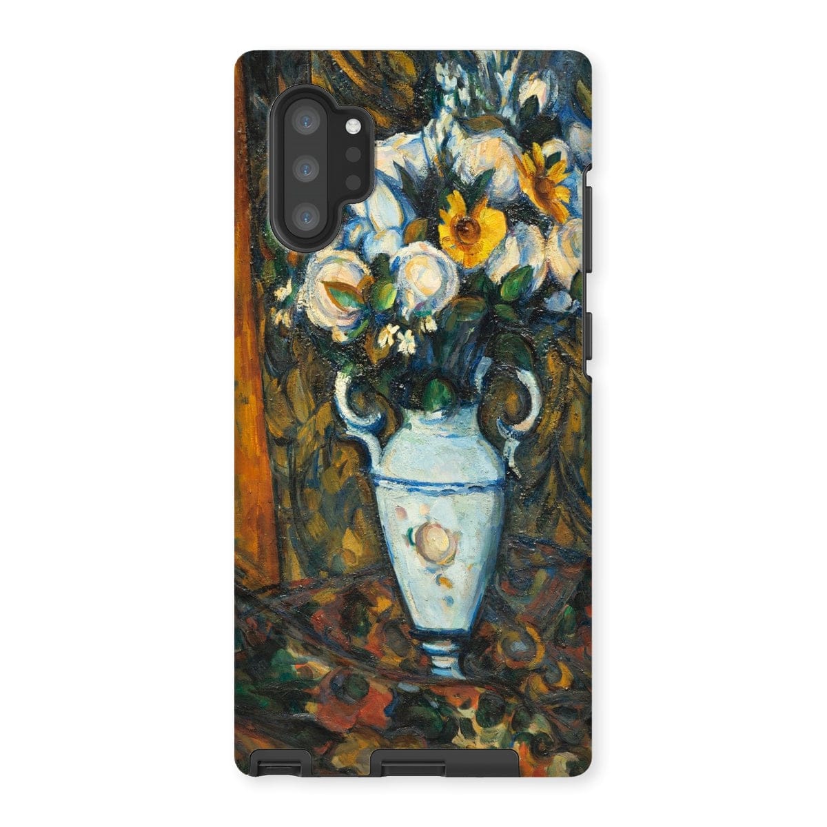 Casezest Mobile Phone Case for Samsung Galaxy Note 10P / Gloss Cézanne Vase of Flowers Design