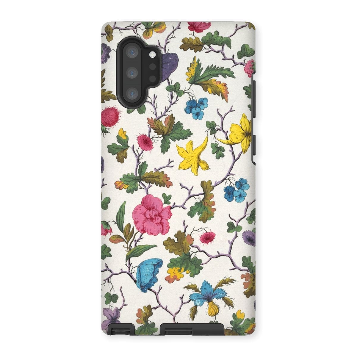 Casezest Mobile Phone Case for Samsung Galaxy Note 10P / Gloss DuBois Floral Design