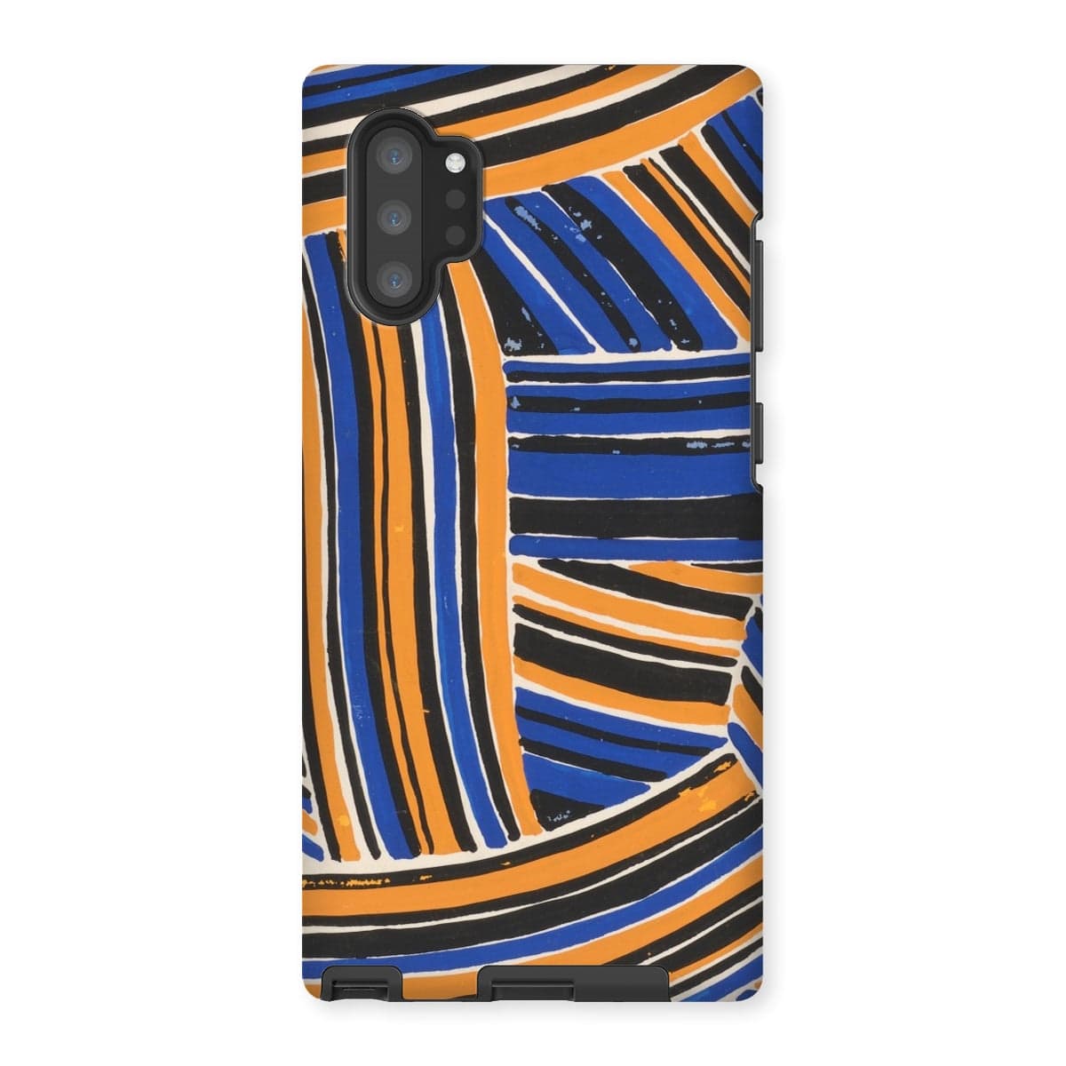 Casezest Mobile Phone Case for Samsung Galaxy Note 10P / Gloss Férier Stripe Design