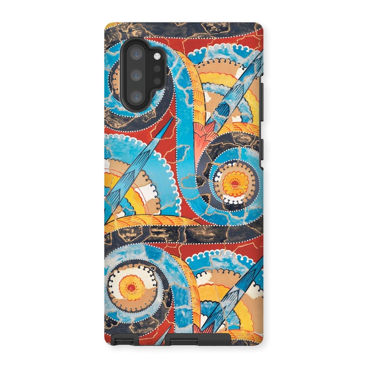 Casezest Mobile Phone Case for Samsung Galaxy Note 10P / Gloss Gilliéron Spiral Frieze Design