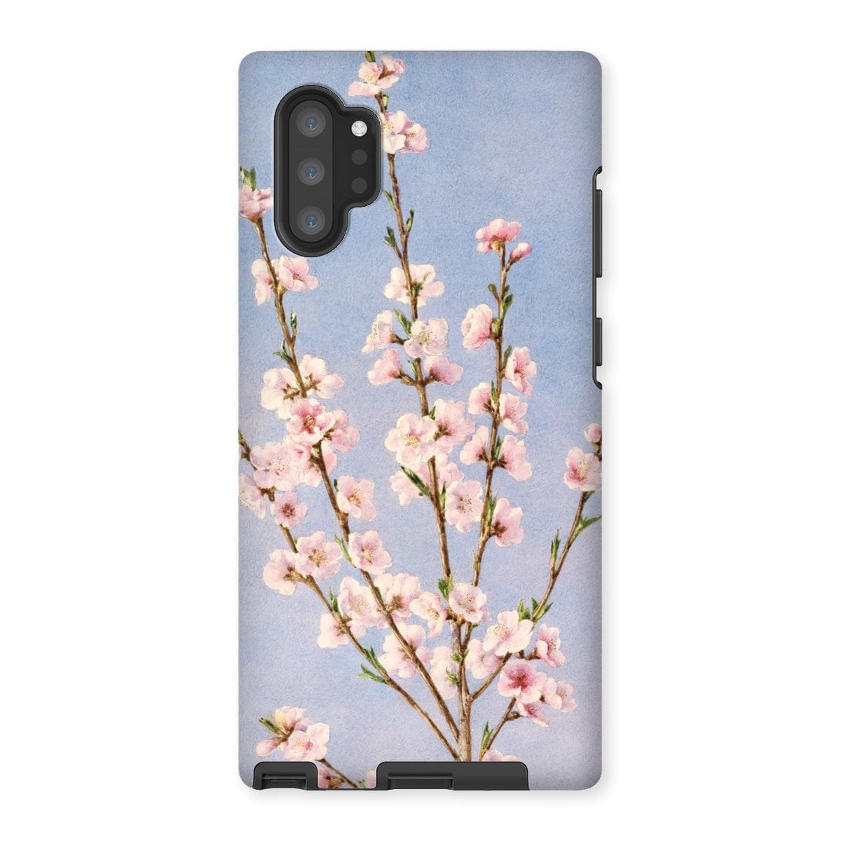 Casezest Mobile Phone Case for Samsung Galaxy Note 10P / Gloss Hill Peach Blossoms Design