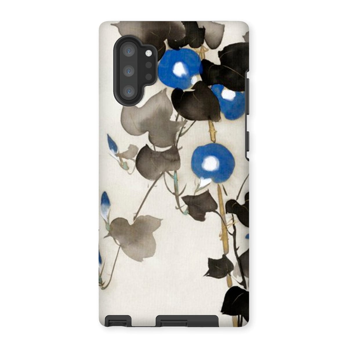 Casezest Mobile Phone Case for Samsung Galaxy Note 10P / Gloss Kamisaka Flowers Design