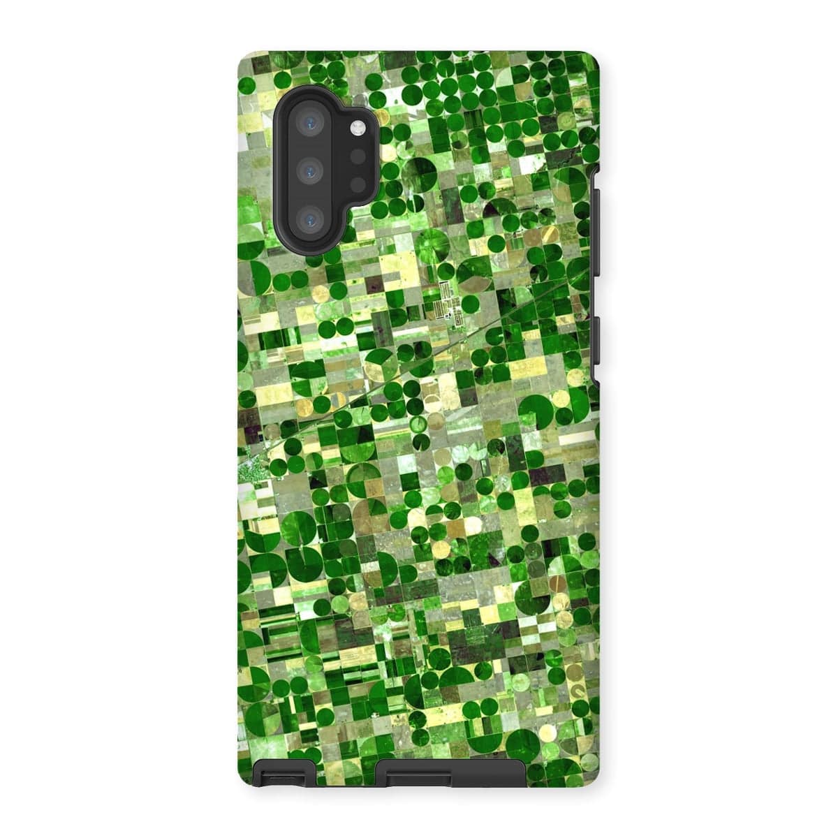 Casezest Mobile Phone Case for Samsung Galaxy Note 10P / Gloss Kansas Crop Circles Design