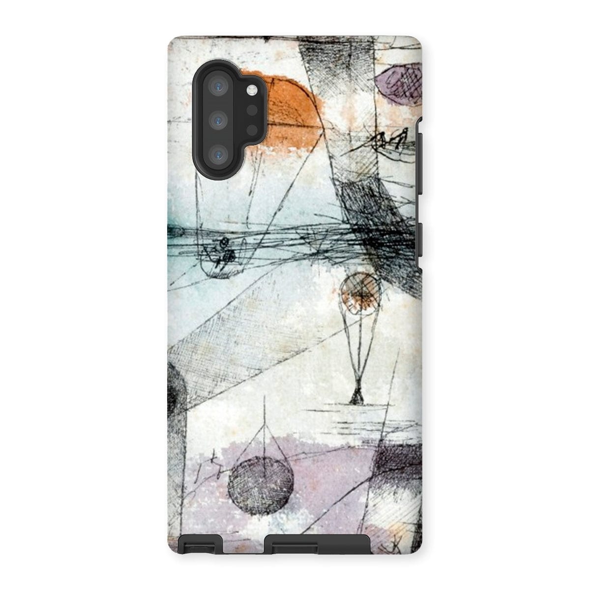 Casezest Mobile Phone Case for Samsung Galaxy Note 10P / Gloss Klee Realm of Air Design