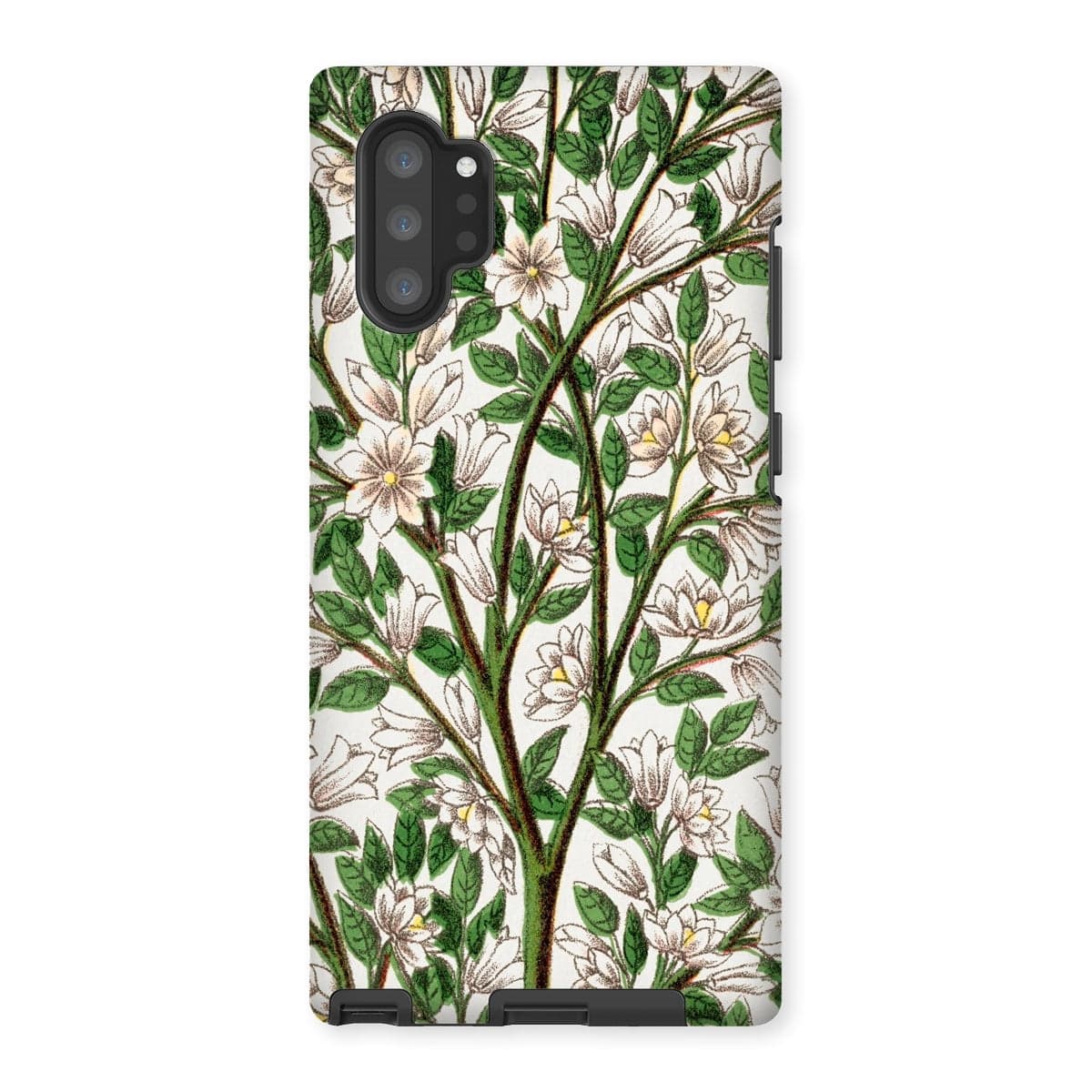 Casezest Mobile Phone Case for Samsung Galaxy Note 10P / Gloss Magnolia Lithograph Design