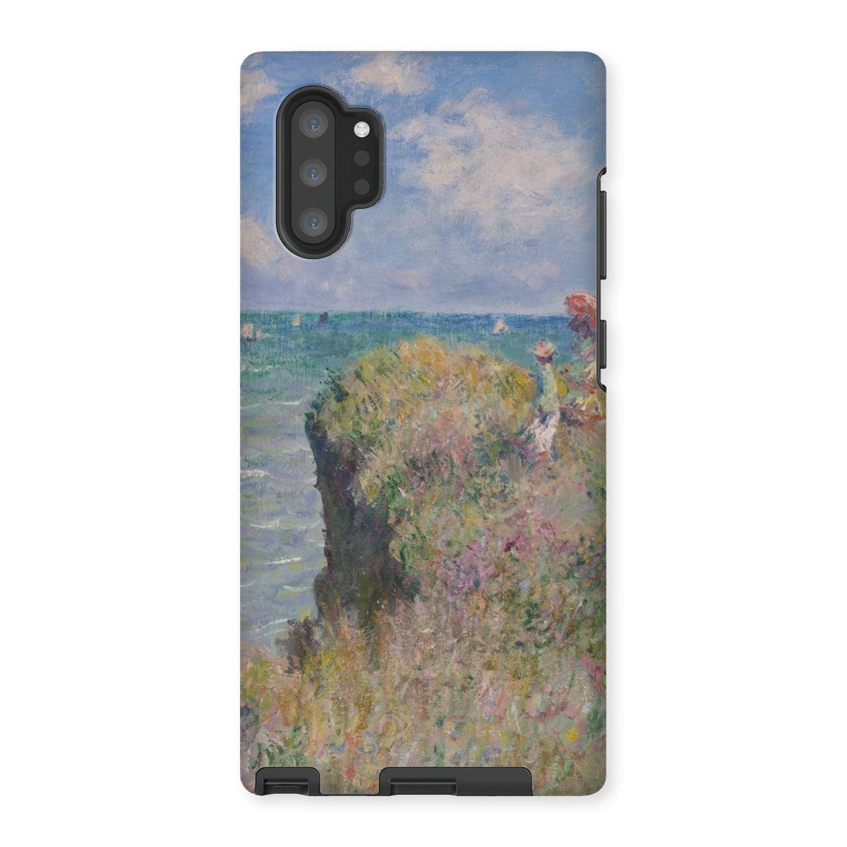 Casezest Mobile Phone Case for Samsung Galaxy Note 10P / Gloss Monet Cliff Walk at Pourville Design