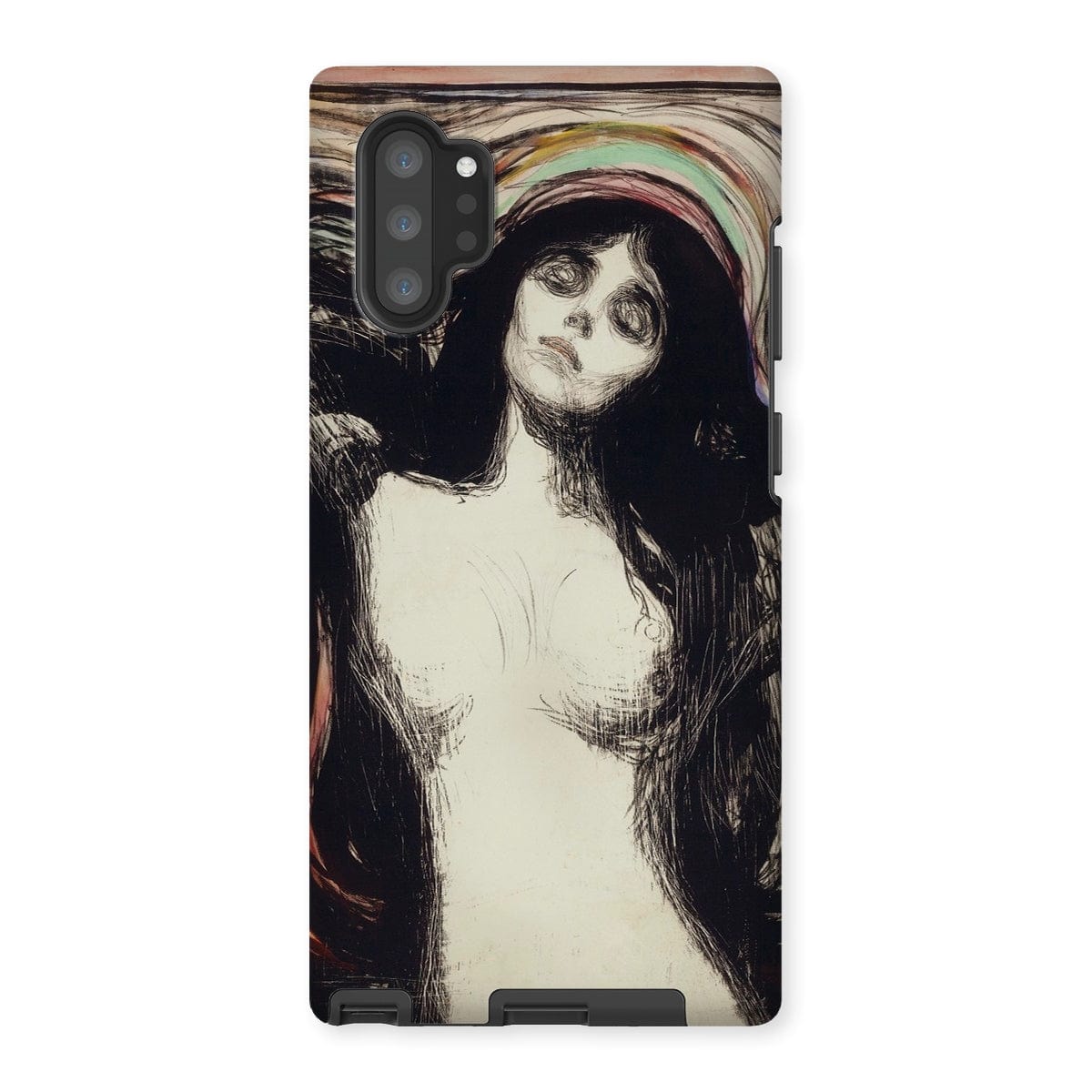 Casezest Mobile Phone Case for Samsung Galaxy Note 10P / Gloss Munch Madonna Design