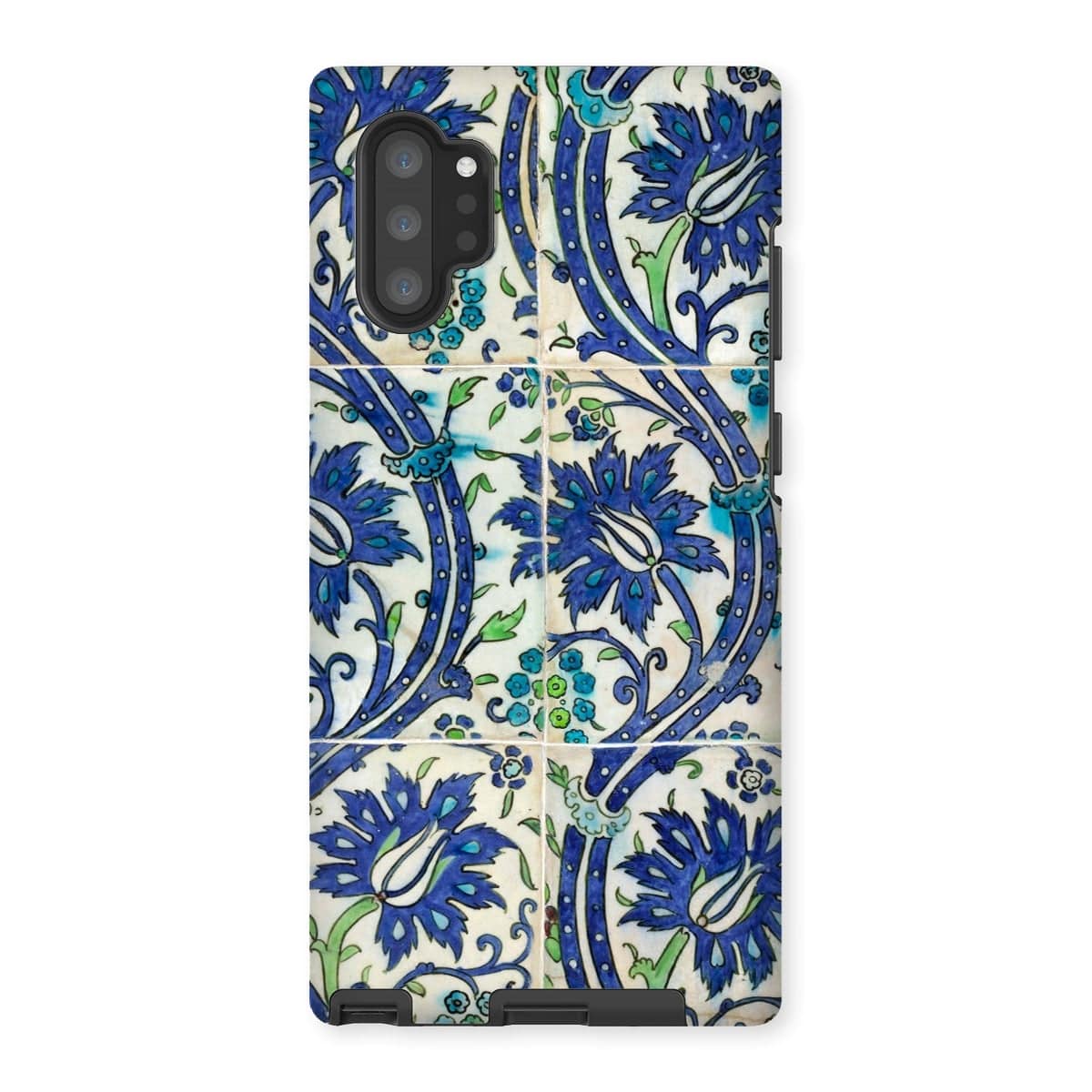 Casezest Mobile Phone Case for Samsung Galaxy Note 10P / Gloss Old Vine Tile Design