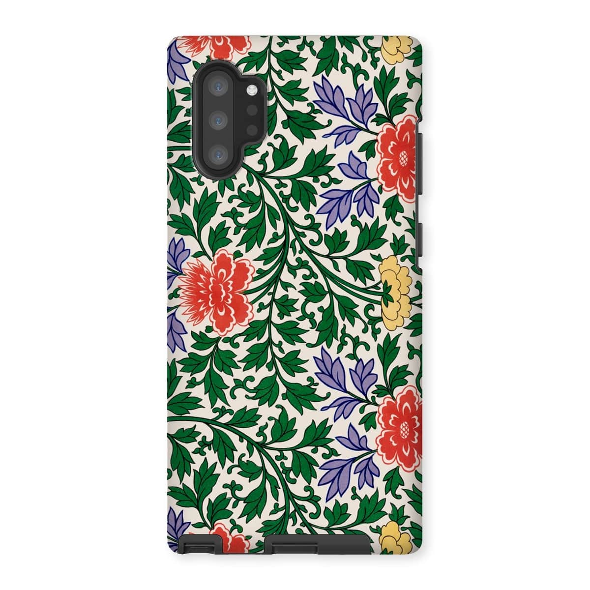 Casezest Mobile Phone Case for Samsung Galaxy Note 10P / Gloss Oriental Botanical Design